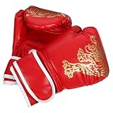 YARNOW Kickboxhandschuhe Boxhandschuhe für Kleinkinder 6 oz PU Kunstleder Sparring Handschuhe mit Verstellbarem für Muay Thai und Sandsacktraining