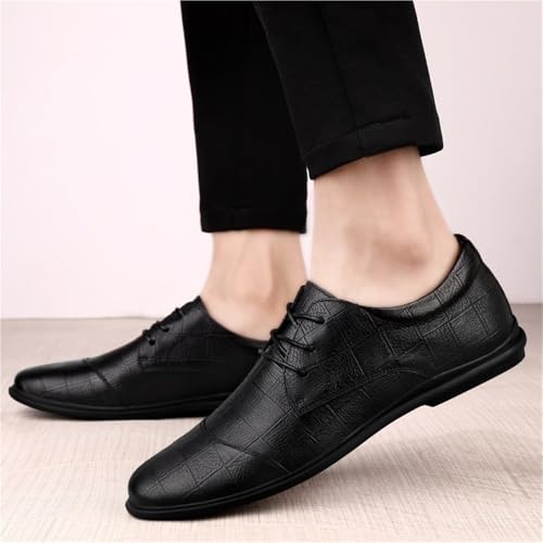 Premium Leather Lace Up Oxford Shoes for Men Comfortable for Formal and Business Events4