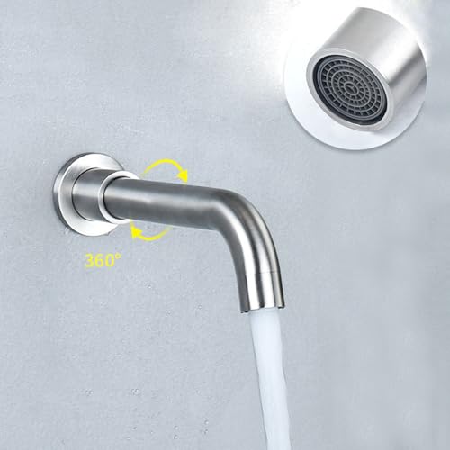 Douche de précipitation acier inoxydable brossé ensemble de douche cachée 10'' LWX - 6