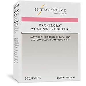 Integrative Therapeutics Pro-Flora Women’s Probiotic – Lactobacillus Rhamnosus GR-1 and Reuteri RC-14 Strains – Urogenital and Vaginal Health Support Supplement* – 30 Capsules