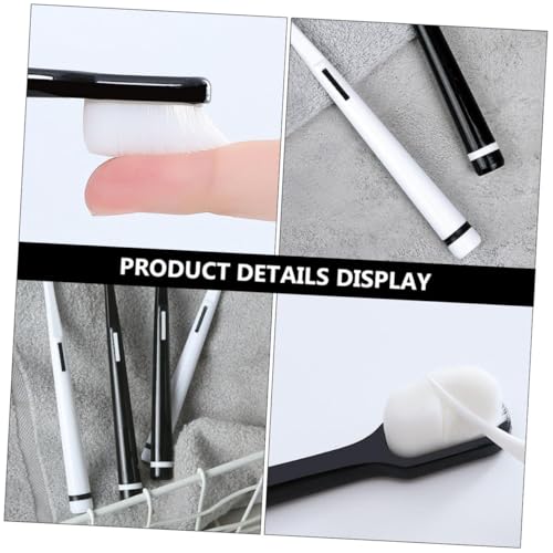 ROMISBABA 4 Stück Teiliges Zahnbürsten Erwachsene mit Weichen Borsten Sanfte Mundpflege bei Empfindlichem Zahnfleisch Für Schwangere und Sensible Zähne Langlebig und Leicht Tragbar – Bild 5