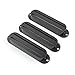 Strat Single Coil Style hot Rail humbucker Pickup Cover Set,Black