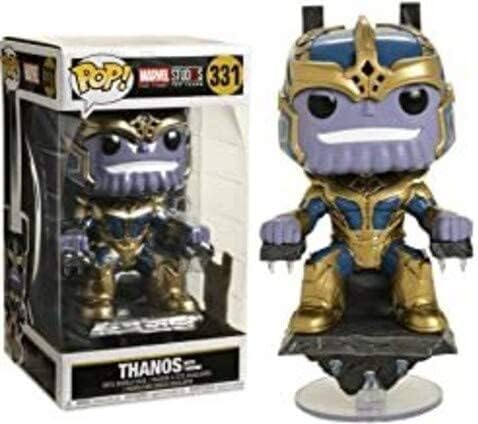 Miniatura 2 de Funko Pop. Marvel #331 Marvel Studios 10 años Thanos on Throne (Hot Topic Excluve)