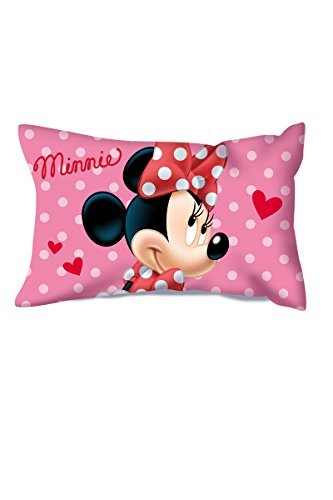 Cuscino 36x22cm bambino minnie mouse rosa