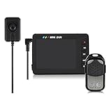 mini dvr recorder EINE MENGE VORTEILE!: Wenn das Gerät vollständig geladen ist, kann es bis zu 3 Stunden dauerhaft aufnehmen sowie 5 Stunden ununterbrochen wiedergeben. Es wird immer eine Micro-SD Karte (bis 32GB) benötigt. Weitere wichtige Features: Speicher automatisch voll überschreibbar, Echtzeit-Anzeige / Aufnahme bei 30fps mit Datum und Zeitstempel, Hochgeschwindigkeits-USB2.0-Schnittstelle, Audio- und Videoeingang / -ausgang sowie entfernbare Hochleistungs-Lithium-Batterie.