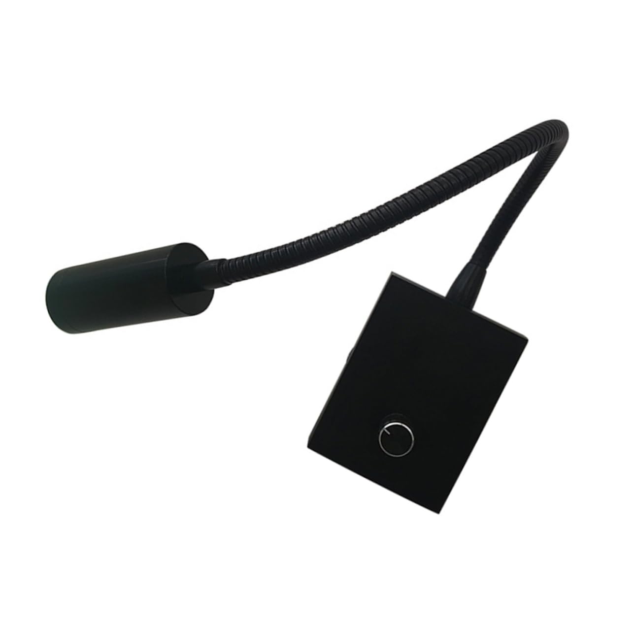 DECOMELODY LED Bedside Reading Lamp with Flexible Hose Gooseneck Light for Comfortable Reading Bed Compact Design for Bedrooms and Dorms for Nighttime Use
