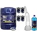 Produktbild QR-Parts Set 20 Liter 85482322 MN7205-20 DIN61 5024 9990 CT4503 350ml Original MANNOL Motor Doctor 1 Scheiben-Reiniger -70 °C Frostschutz Konzentrat Auslaufhahn