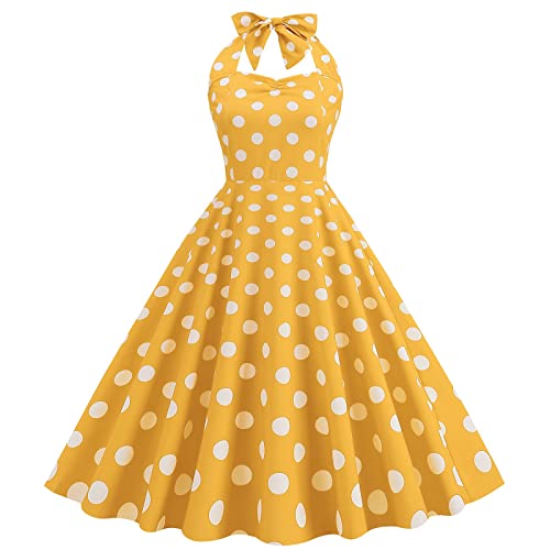 Robe de cocktail vintage années 50s chic silhouette trapèze et décolleté cœur