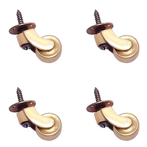 Adonai Hardware Open Brass Caster (Supplied as 4 Pieces per Pack) (B01FMN6TQS) Amazon Price History, Amazon Price Tracker