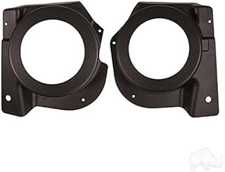 Speaker Pod, Set of 2, Black ABS, E-Z-Go RXV 08+
