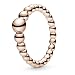 Produktbild Pandora Damen-Partnerschaftsringe Silber_vergoldet mit '- Ringgröße 60 187536-60