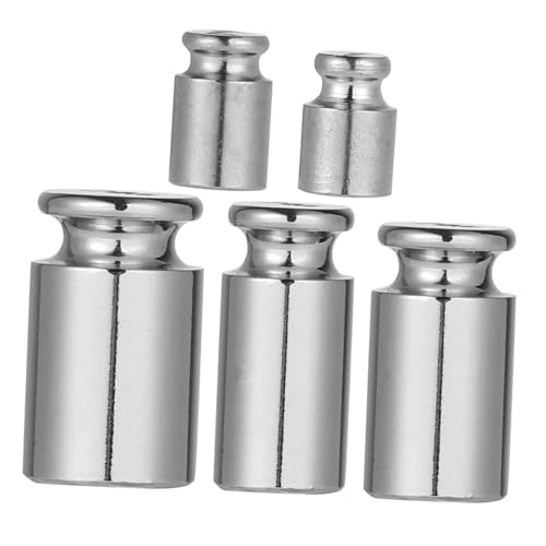 CHILDWEET 5-Piece Calibration Scale Weight Set 1g 2g 5g 10g 20g Digital Kitchen Scale Jewelry Scale Diamond Scale Calibrati