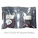 BestParts 2Pcs VL2020 90 Degrees Remote Key Fob Rechargeable Battery Replacement for BMW E39 E46 E60 E90 E92 3V 20mah