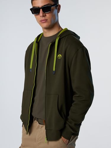 Sweatshirt NORTH SAILS Logo Full Zip S contre le vent veste coton
