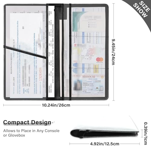 Organizador De Documentos Para Auto Slim miniatura 3