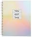 LaurDIY School Unicorn Collection Monthly School Planner and Cute Sticker Sheet, 170 Pages