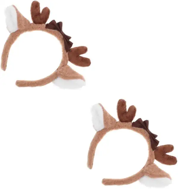 2pcs Plush Deer Ear Headband - Nokotan Plush Cosplay Antlers for Adults