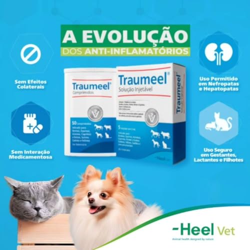 Traumeel Uso Veterinário - 50 comprimidos
