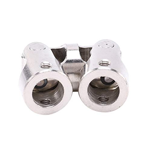 NIZEAMI Rc Doppel Universal Gelenk Kardan Gelenk Gimbal Kupplungen mit Schraube, 4 X 4 Mm