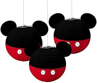 amscan Mickey Mouse Forever Paper Lanterns - 11 3/4", 3 Pcs