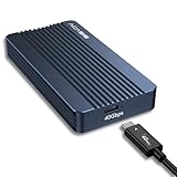 ACASIS 40Gbps M.2 NVMe SSD Enclosure, with Aluminum Heat Dissipation & No Noise Design, Tool-Free Installation for M1/M2 Pro/Max, Support 2280 to 2230 SSD Sizes (TBU405 Air)