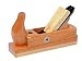 Produktbild Ulmia Holzhobel (Doppelhobel) - Hobel mit Pockholzsohle und Doppeleisen, zum Ebnen und Glätten geschlichteter Flächen längs und auch schräg zur Faserrichtung, 240 mm x 64 mm - HP2-48