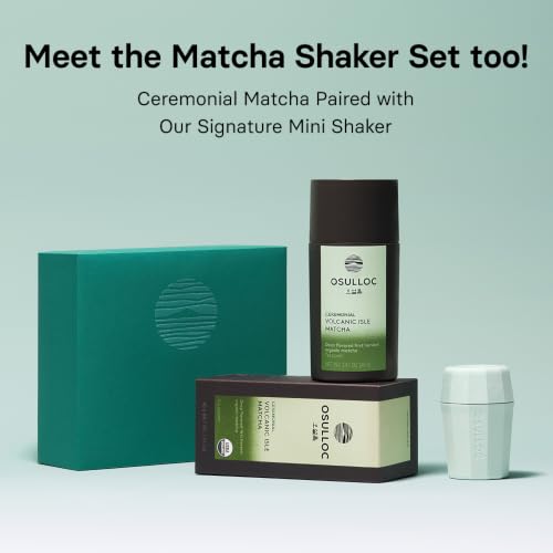 Image of OSULLOC O Matcha Shaker, Mini Shaker for Matcha Shots and Lattes