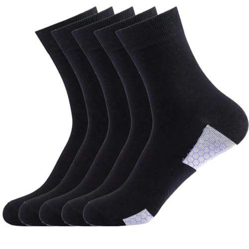 Grounding Socks with Conductive Fibers for Grounding Shoes and Grounding Mat Comfortable Cotton