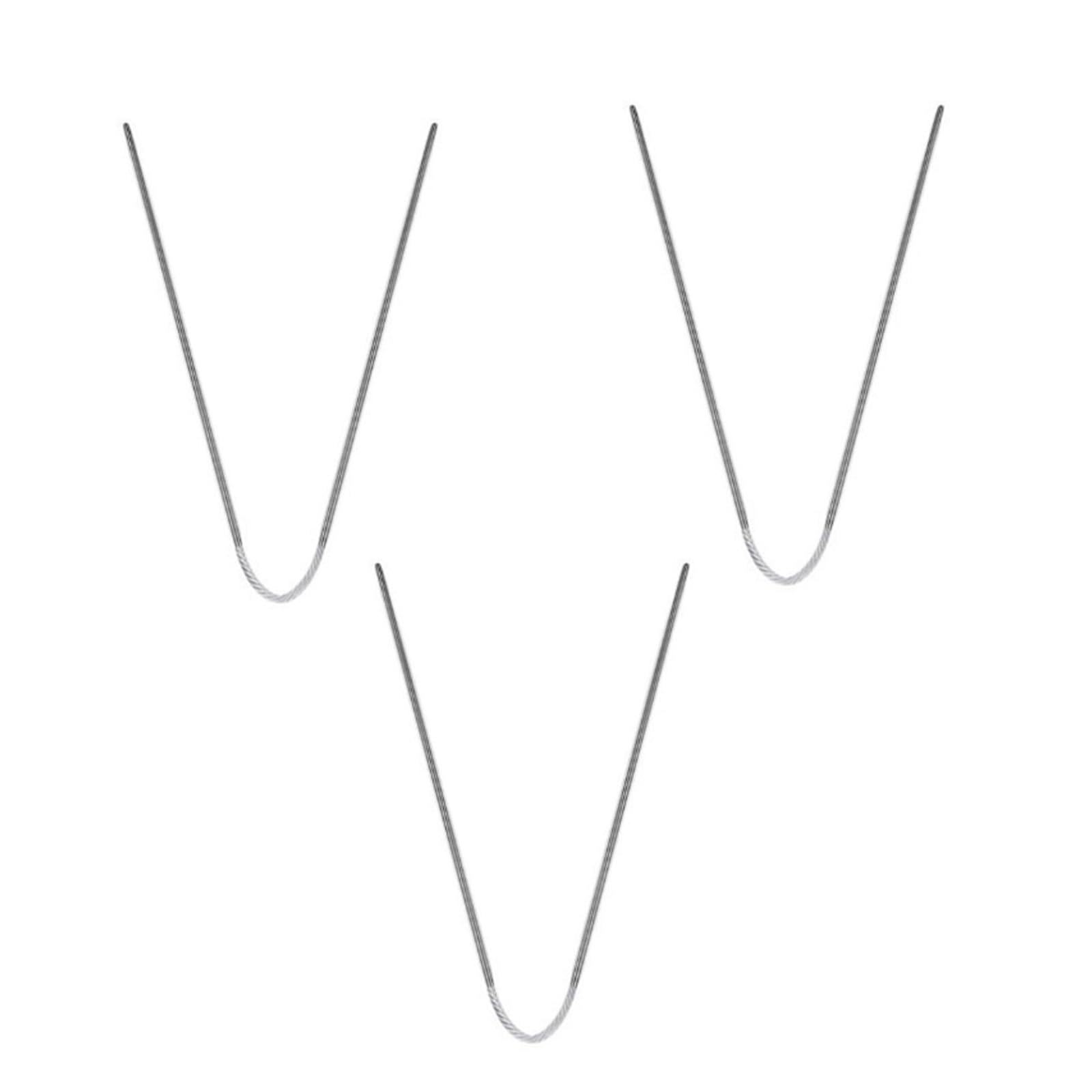 Tsophreniq 3 Pcs Circular Knitting Needle Metal Knitting Needle 2mm/2.5mm/3mm/3.5mm/4mm Round for Socks Gloves Hat Sweater