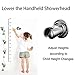 BOPai Vacuum Suction Cup Shower Head Holder, Adjustable 20 Degrees from The Wall - Chrome