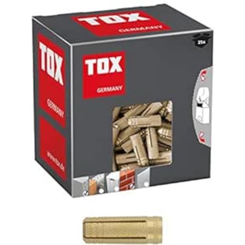 TOX Taco Metrix M8 x 28 mm, 25 piezas