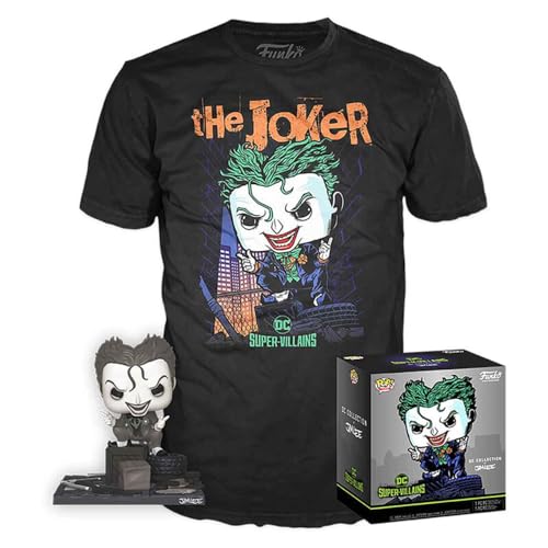 Funko Camiseta Pop! 38172 DC Jim Lee Joker Pop! & tee Talla L
