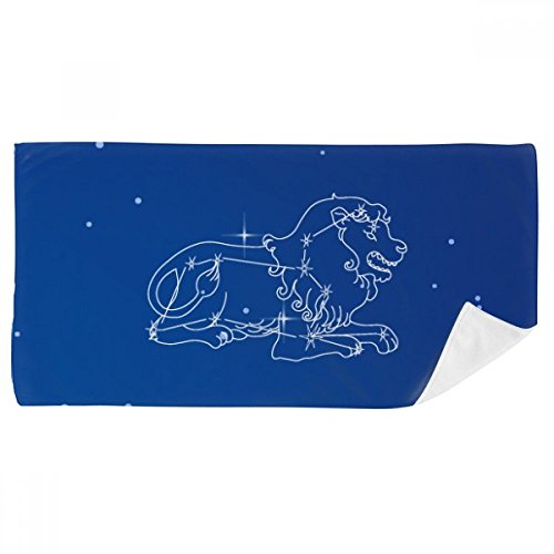 Serviette de bain Leo Constellation idée cadeau astrologie doux - 2