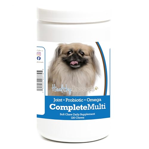 Image of Healthy Breeds Pekingese All In One Multivitamin Soft Chew 120 Count