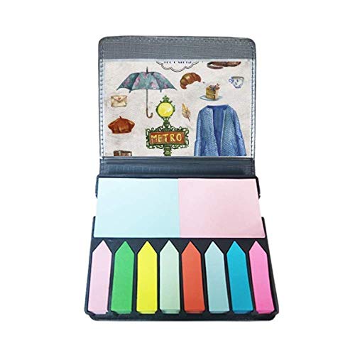 Note autocollante robe parapluie France Life pour ne plus perdre vos pages