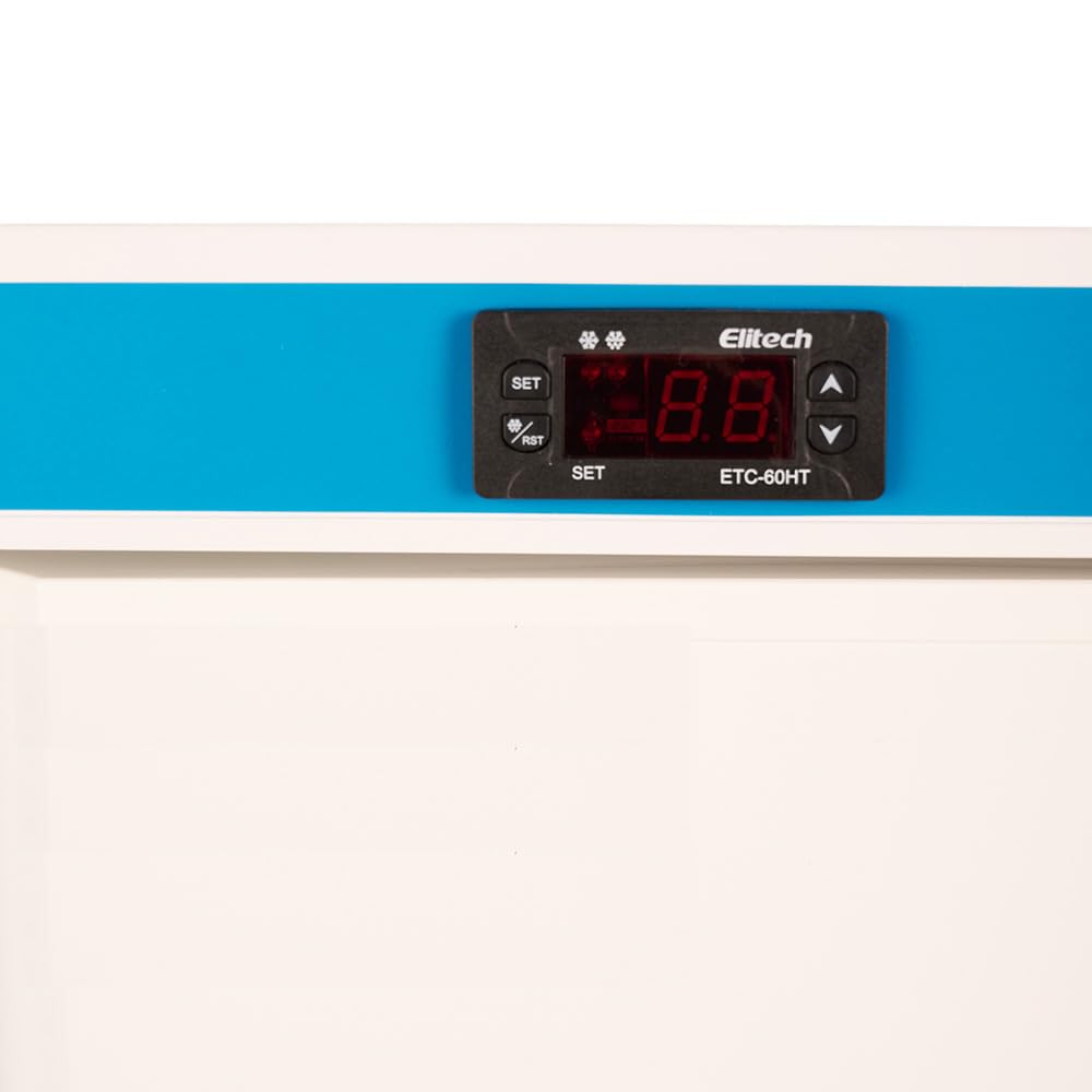 Armario Refrigerado Bajo de 1 Puerta de 60 cm Refrigeración Estática Blanco | Armario Frigorífico Capacidad 129 L - 3 Estantes y 100 W para Bares y Restaurantes