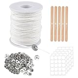 Genügend Menge und ein komplettes Werkzeug für die Herstellung von Kerzen. Diese kerzen docht für alle Arten von DIY-Kerzen.