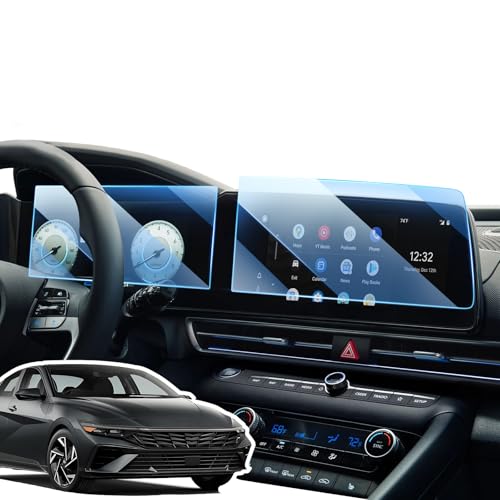 LANGBEAN Screen Protector for 2026 2025 2024-2021 Hyundai Elantra 10.25"