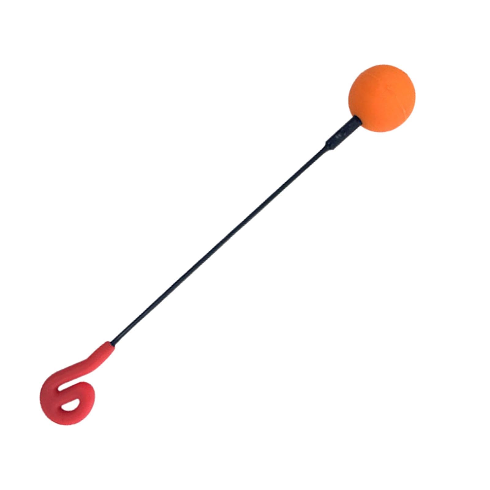 Friction Gong Mallet Gong Resonant Mallet Drum Stick con cabeza de bola de goma para un sonido increíble, PC 1