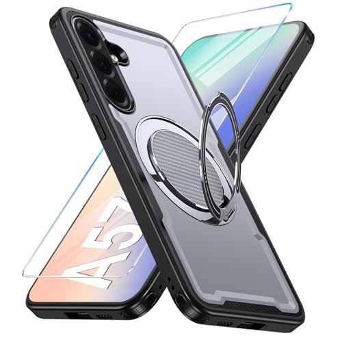 Coque Samsung Galaxy A57 MagSafe anneau métal protection premium