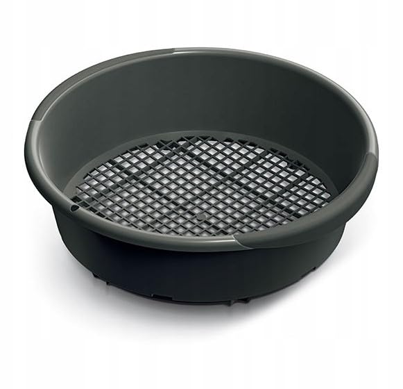 ogrodowe Sito ogrodnicze okrągłe 10 mm czarne 37cm - Prosperplast