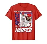 Bryce Harper | Philadelphia MLB Baseball Players |MLBBYH201M T-Shirt