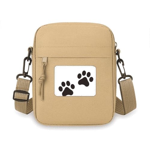 Pochette téléphone portable et sac bandoulière chat anti-encombrement