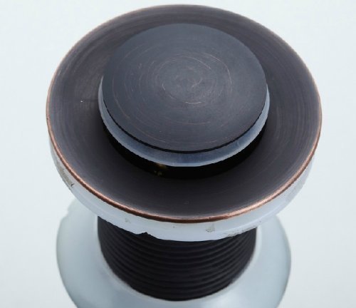 Rozin Oil Rubbed Bronze Bathroom Pop up Drain Vessel Basin Sink Strainers with Overflow
