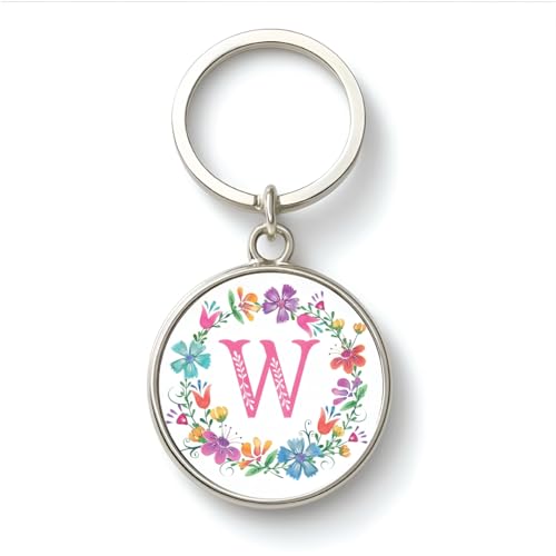 Image of magical gifts MG | Premium Alphabet & Initial Metal Keychain for Bags & Keys | Double-Sided | Personalized Initial Charm Keyring | Heavy-Duty Metal | Perfect for Gifting & Daily Use