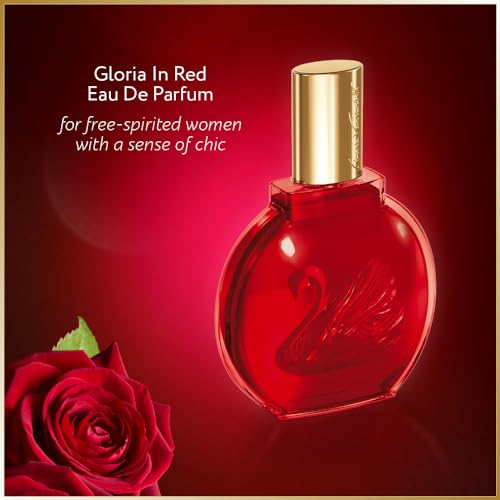 Gloria In Red Eau de Parfum for Women 100ml Spray, Floral Female Perfume, Fragrance For Women, Women's Eau de Perfume, Womens Perfumes - Genuine Gloria Vanderbilt Perfume for Women - Image 3