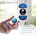 luckdoor Silicone Magnetic Balls Fidget Toys for Adults & Teens,4PCS Stress Relief Sensory Toys for Autism ADHD Anxiety,Fun Textures Gadgets,Office Desk Toy,Stocking Stuffers for Men Women Teen Gifts