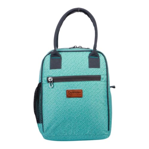 Image of Outrider Polyester Jumbo Lunch Bag,Lunch Bag for Office Men, Women and Kids, Quality Tiffin Bag for School, Picnic, Work, Carry Bag for Lunch Box, 12 litres,