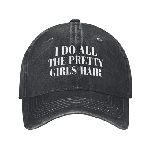 I Do All The Pretty Girls Hair Cap Denim Hat