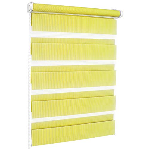 Rollmaxxx Duo-Rollo Doppelrollo Klemmfix ohne Bohren (50 x 150 cm, Grün)